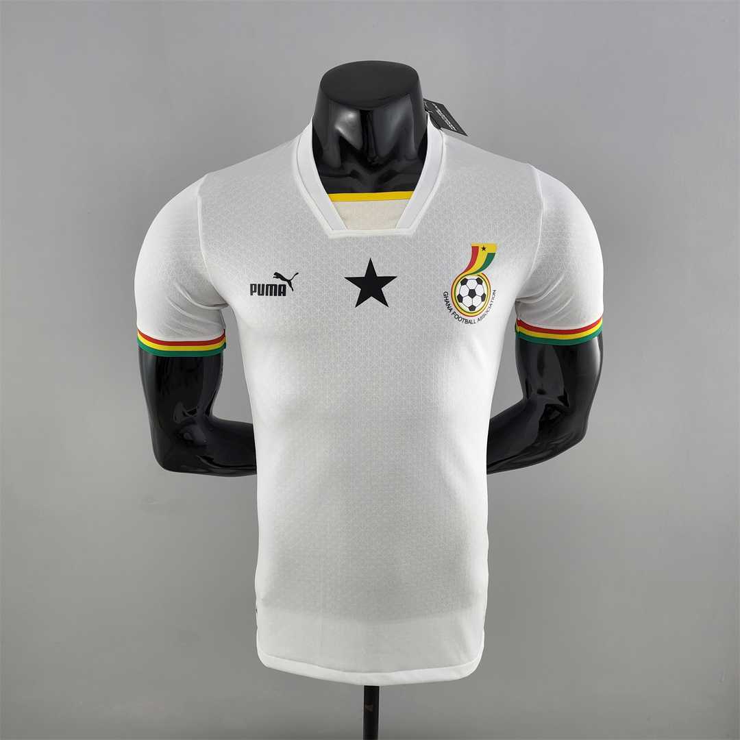 AAA Quality Ghana 2022 World Cup Home Soccer Jersey(Player)